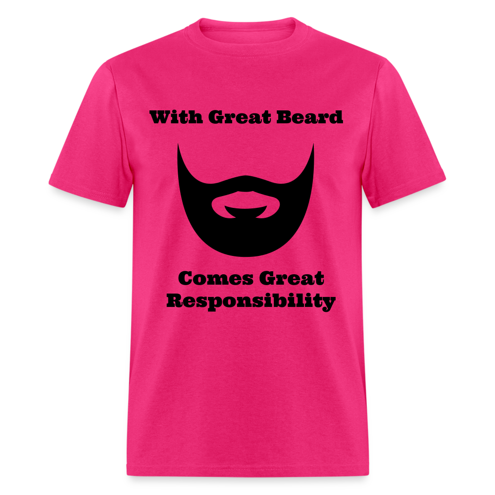 Great Beard - Unisex Classic T-Shirt - fuchsia