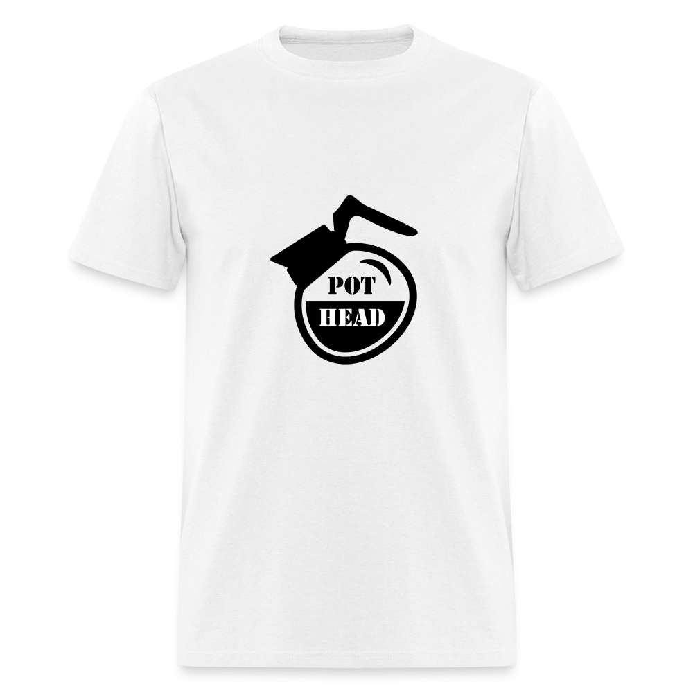 Pot Head - Unisex Classic T-Shirt - white