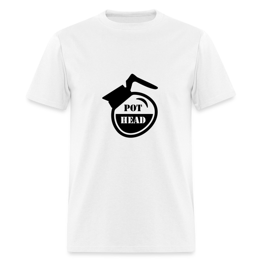 Pot Head - Unisex Classic T-Shirt - white