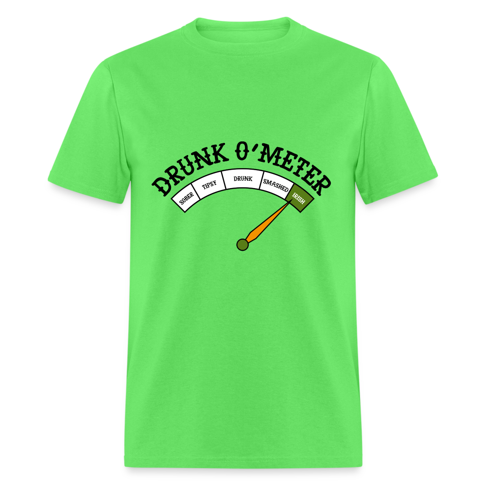 Drunk O'Meter Unisex Classic T-Shirt - kiwi