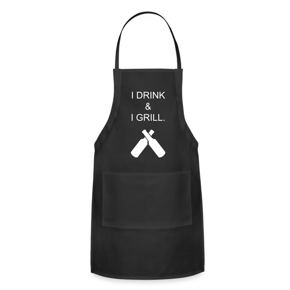 I Drink and I Grill - black