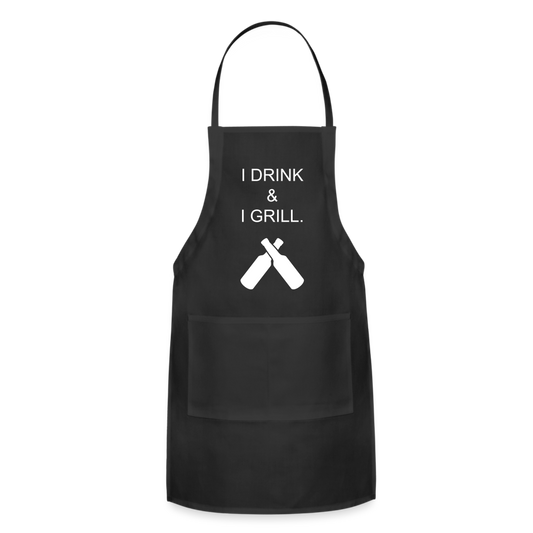 I Drink and I Grill - black