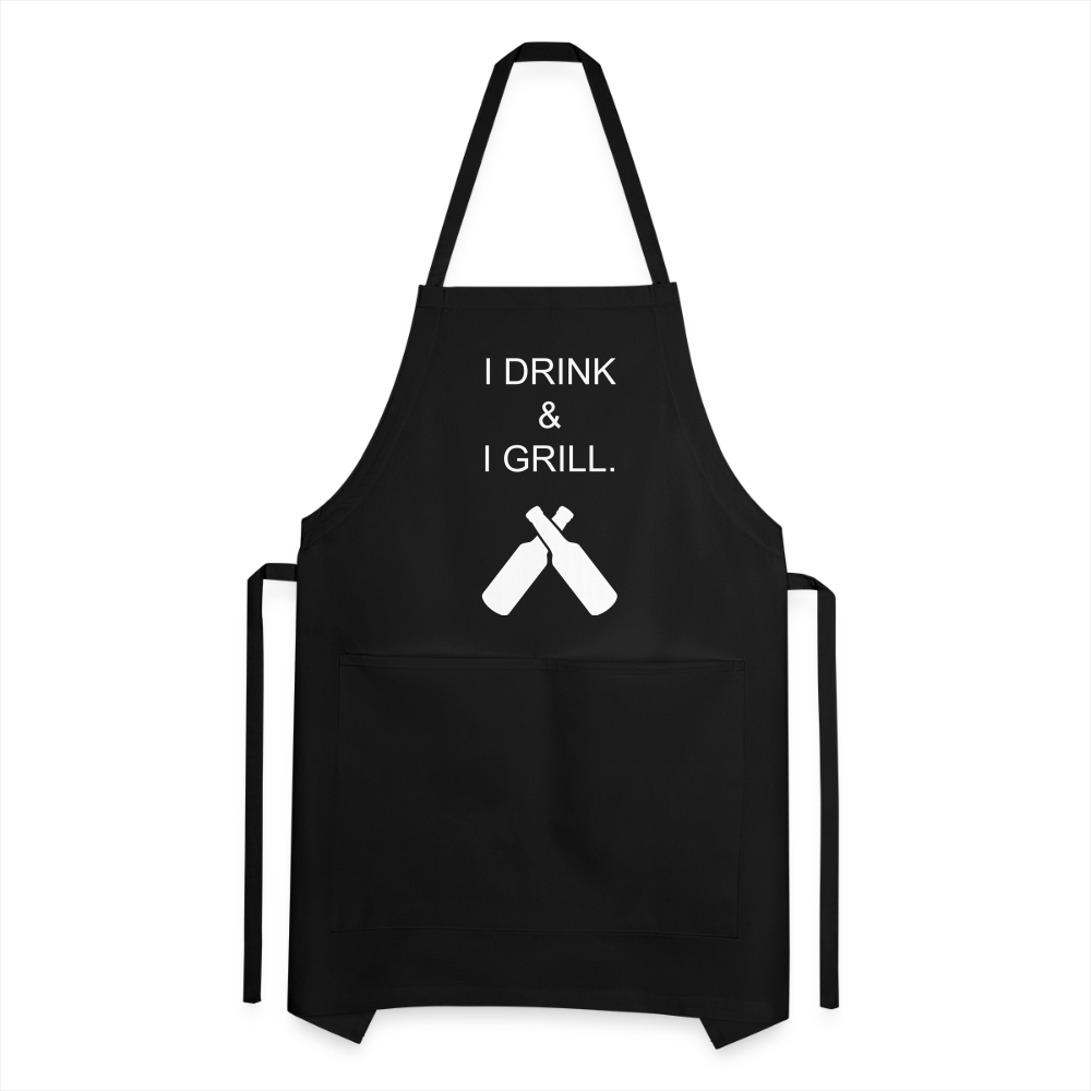 I Drink and I Grill - black