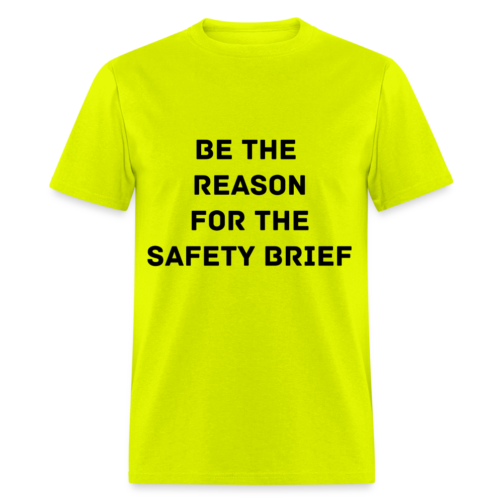 Safety Brief - Unisex Classic T-Shirt - safety green